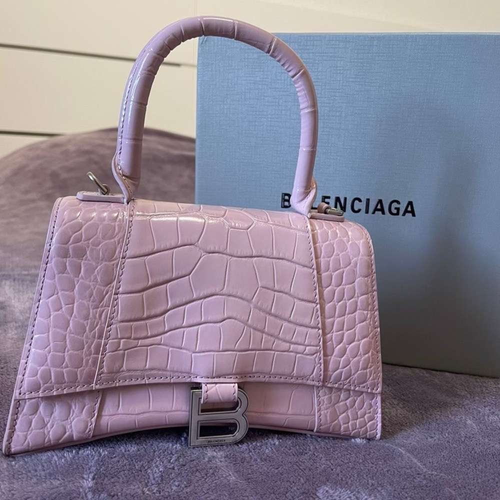 Balenciaga - Hourglass Small Handbag. (AUTHENTIC)